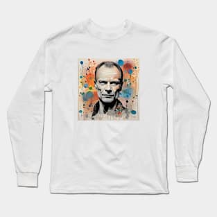 Watercolor fantasy with Sting Long Sleeve T-Shirt